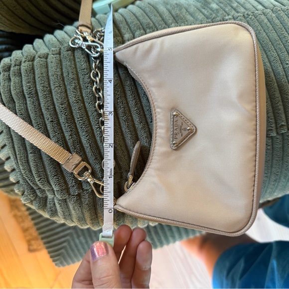 Prada Tan Shoulder Bag - Like New - Picture 15 of 16